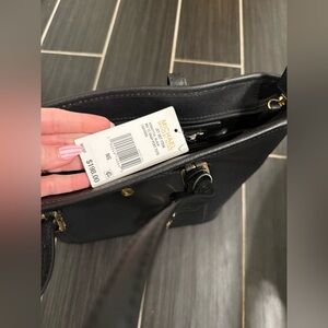 Michael Kors Black Leather Tote